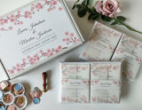 Cherry Blossom Vellum Invitation