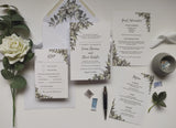 Eucalyptus Wreath Vellum Invitation