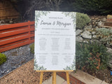 Eucalyptus Wreath Seating Chart