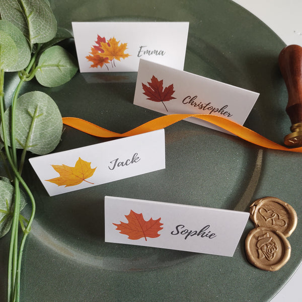 Autumn Place Cards