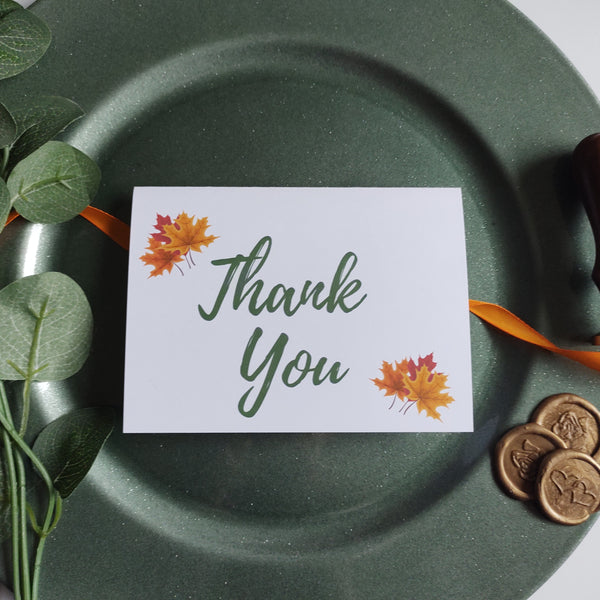 Autumn Thank You Cards