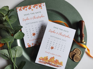 Autumn Save The Date