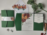 Autumn Bouquet Sample Invitation Package