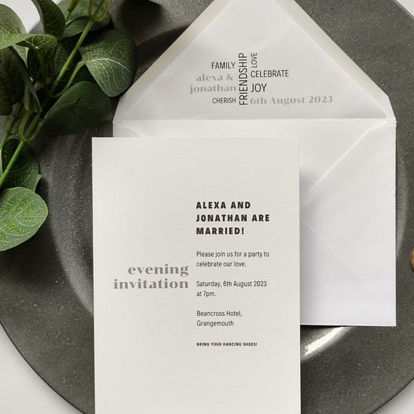 Alexa Evening Invitation