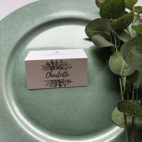 Eucalyptus Wreath Place Cards