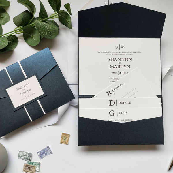 Shannon Pocket Invitation