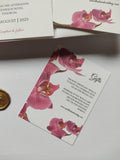 Orchid Pocket Invitation
