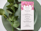 Orchid Meal Menu