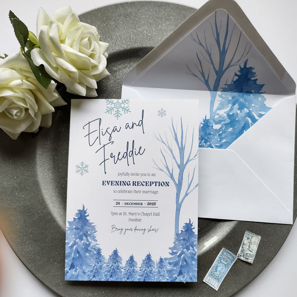 Winter Evening Invitation