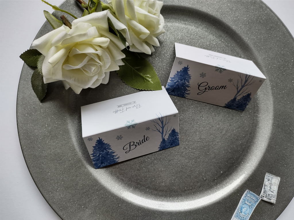 Winter Place Cards