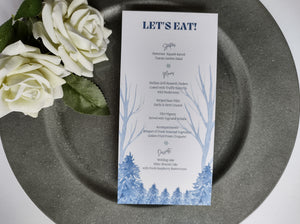 Winter Meal Menu