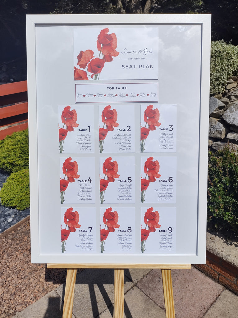 Poppy Numbers and Names