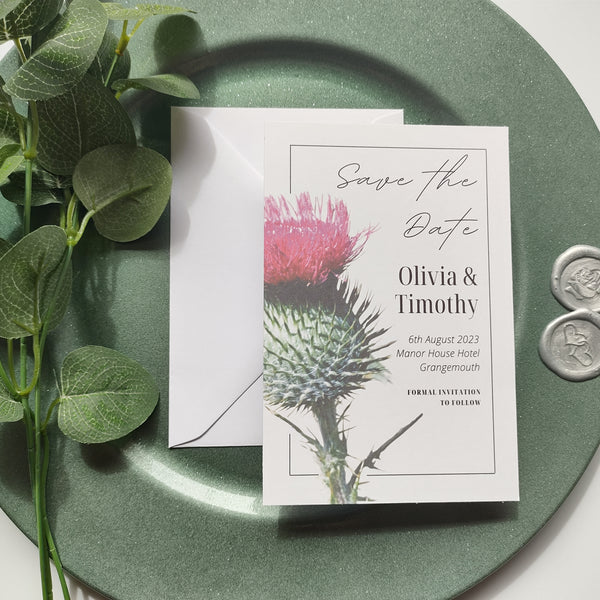 Thistle Save The Date