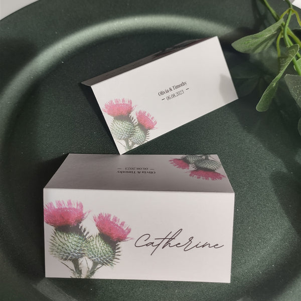 Thistle Place Cards