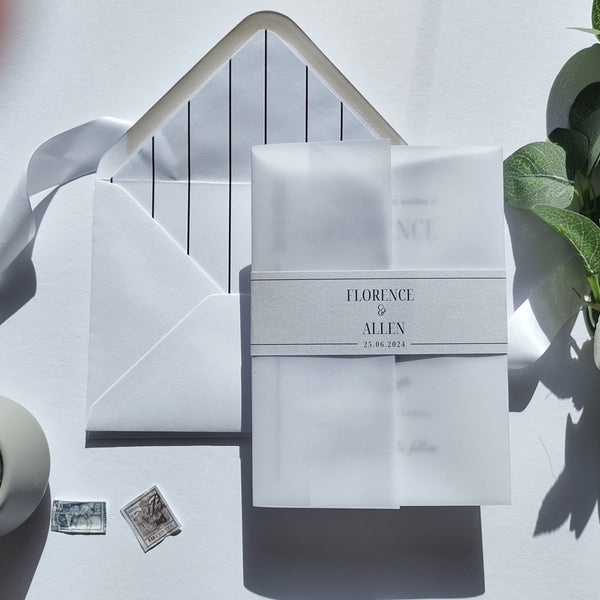 Florence Vellum Invitation