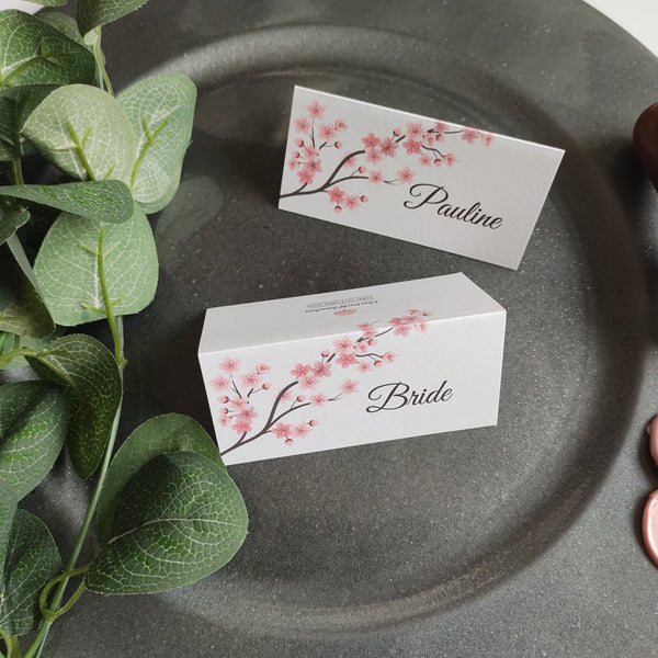 Cherry Blossom Place Cards