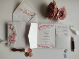 Cherry Blossom Pocket Invitation