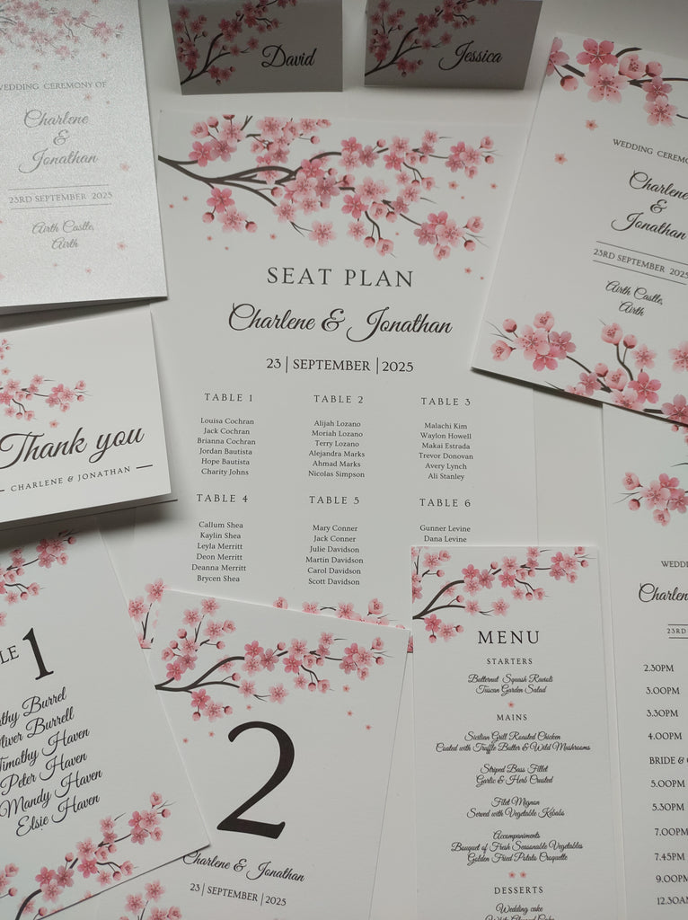 Blossom Seating Chart Matttroy