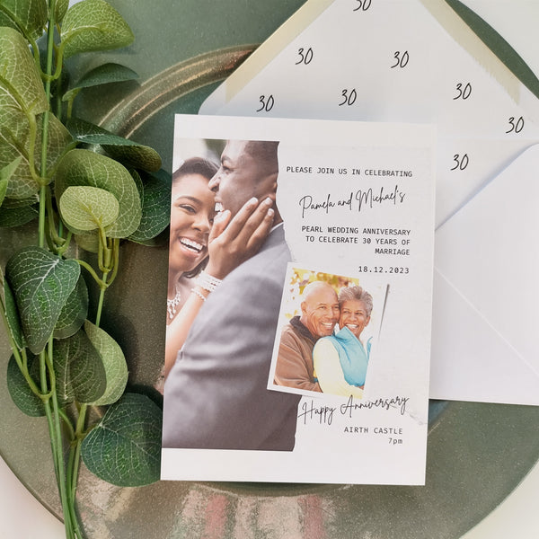Wedding Anniversary and Birthday Invitations