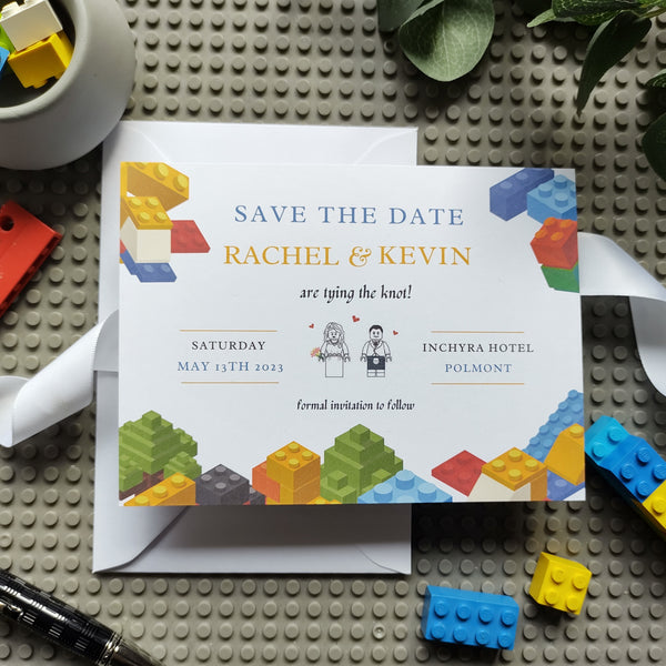 Lego Save The Date