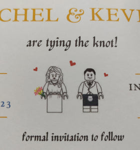 Lego Save The Date