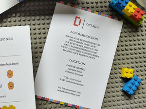 Lego Invitation