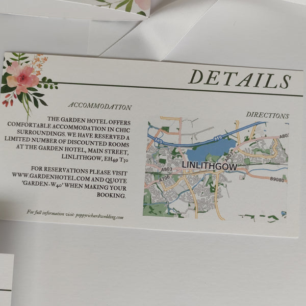 Evening Invitation Inserts